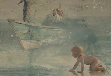 Child on the beach