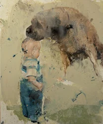 Child with Dog II