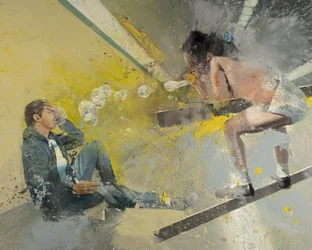 Little Girl Bubbles Metro, 2021