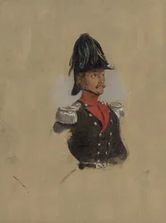 Portrait Study of Captain J.J.P. van Munnick