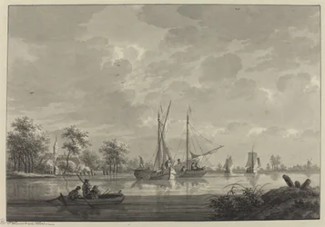 Tull on the River Waal