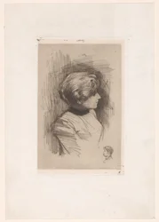 Portrait of an unknown woman