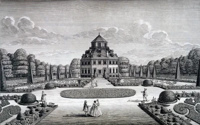 View of Frydenlund House and Garden