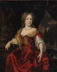 Portrait of a Lady in a Red Dress