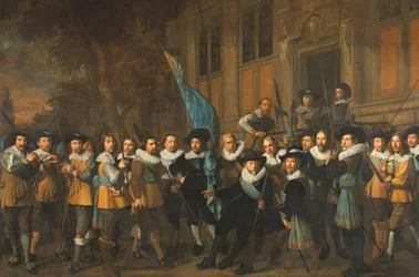 Officers and Other Civic Guardsmen of the IVth District of Amsterdam