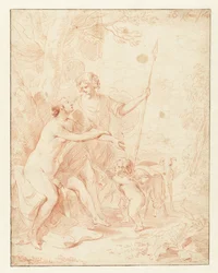 Venus, Adonis, and Cupid