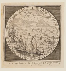 Fifth Day: The Creation of Birds and Fish, from The Creation to the Expulsion from Paradise