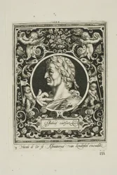 Julius Caesar, plate three from The Nine Worthies