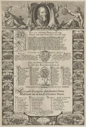 Allegorical Portrait in Honor of Prince Maurice, 1612