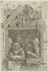Five Women in a Window