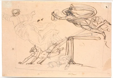 Allegorical Representation of West Indian Trade? Mercury Lying on a Seesaw and Wealth