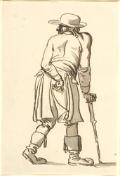 A Common Man Seen from Behind