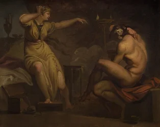 Fotis Sees Her Lover Lucius Transformed into an Ass. Motif from Apuleius