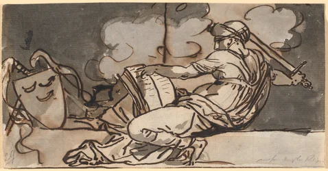 Reclining Female Figure Symbolizing the Mohammedan Religion