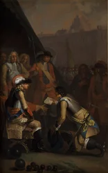 Magnus Stenbock Surrenders the Fortress of Tønningen to Frederik IV in 1714