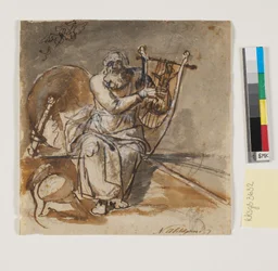 Draft for the Picture of Ossian (or Homer?)