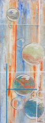 Vibrant Fluid Circles