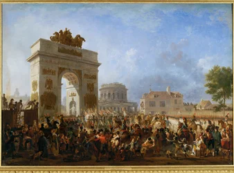 Entry of the Imperial Guard into Paris, Through the Pantin Barrier, November 15, 1807