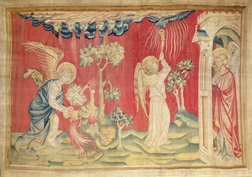 Angel Emptying a Censer, No. 19 from 