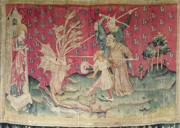 The Dragon Fighting with the Servants of God, no. 39 from the 