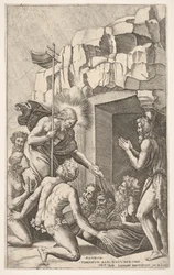 Christ in Limbo, after Raphael, 1541
