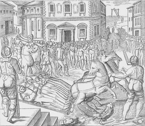 Execution of Three Carthusian Martyrs, Tyburn, London