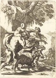 Faun and Bacchante with a Child