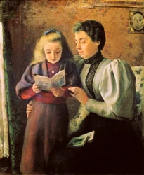 The Reading Aid (detail)
