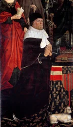 Portrait of King Rene of Anjou also called Rene I of Naples or Rene of Sicily