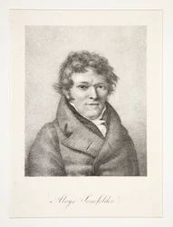 Portrait of Aloys Senefelder