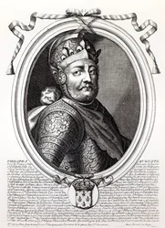 Philip Augustus II, King of France, from 