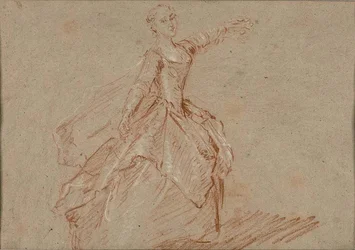 Study for The Dance Between the Pavilion and the Fountain