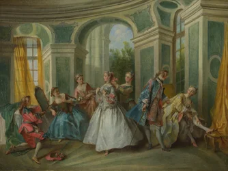 The Four Ages of Man: Youth, c. 1735