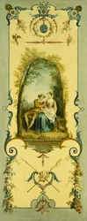 Three Decorative Panels with Allegories of Winter, Summer and Autumn