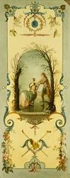 Three Decorative Panels with Allegories of Winter, Summer and Autumn