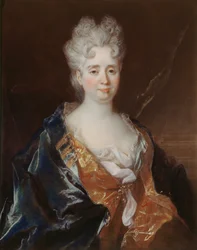 Portrait of Anne-Thérèse de Marguenat de Courcelles, Marquise de Lambert, c. 1710