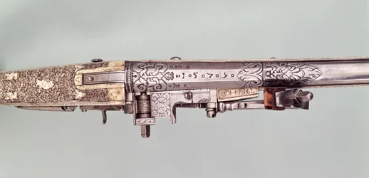 Cased Pair of Flintlock Presentation Pistols with Silver Mounts, Traditionally Given by Napoleon I to His Brother Joseph Bonaparte on His Being Given the Crown of Spain, Probably in 1808. Made by Nicholas Noel Boutet, Versailles