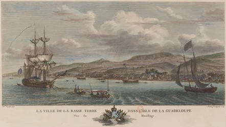 Anchorage of Basse-Terre in Guadeloupe in 1776