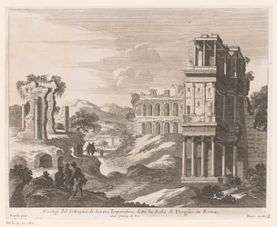 View of the Ruins of the Settizonio