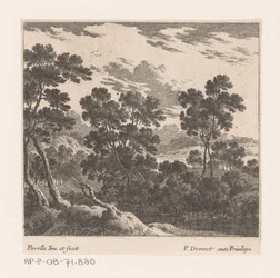 Landscape with Trees