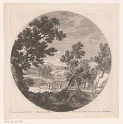 Landscape with Shepherds Along a River