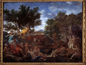 Apollo in Love with Daphne