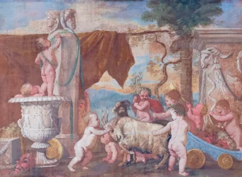 Bacchanal with Cherubs