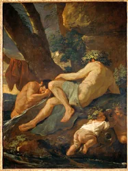 Midas Bathing in the River Pactolos