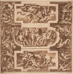Modello for a Ceiling: Diana and the Dead Endymion, the Judgment of Paris, and the Death of Adonis
