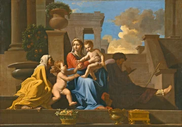 The Holy Family on the Steps, 1648