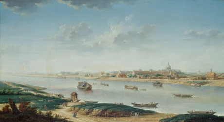 The Salpêtrière seen from la Rapee