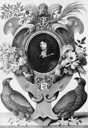 Portrait of Jean-Baptiste Colbert, engraving by Nicolas Robert