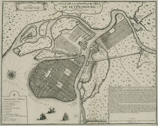 Map of Petersburg