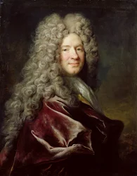Portrait of a Man Wearing a Violet Robe
